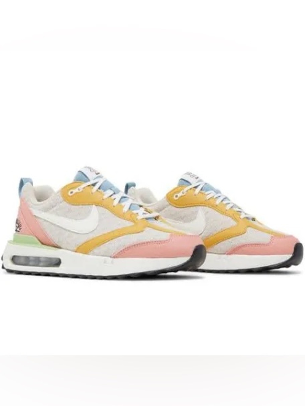Nike Women's Colorblock Air Max Runner - Pink, Yellow & Green Accents